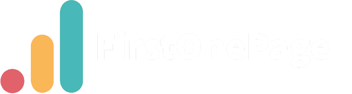 Logo FirstOnePage